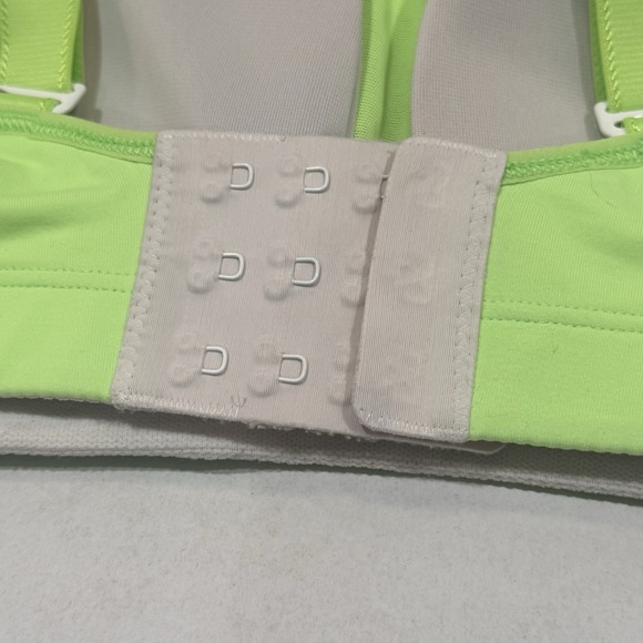 Lululemon Women's Ta Ta Tamer II Sports Bra Adjustable 38D High Support Neon - Picture 4 of 6